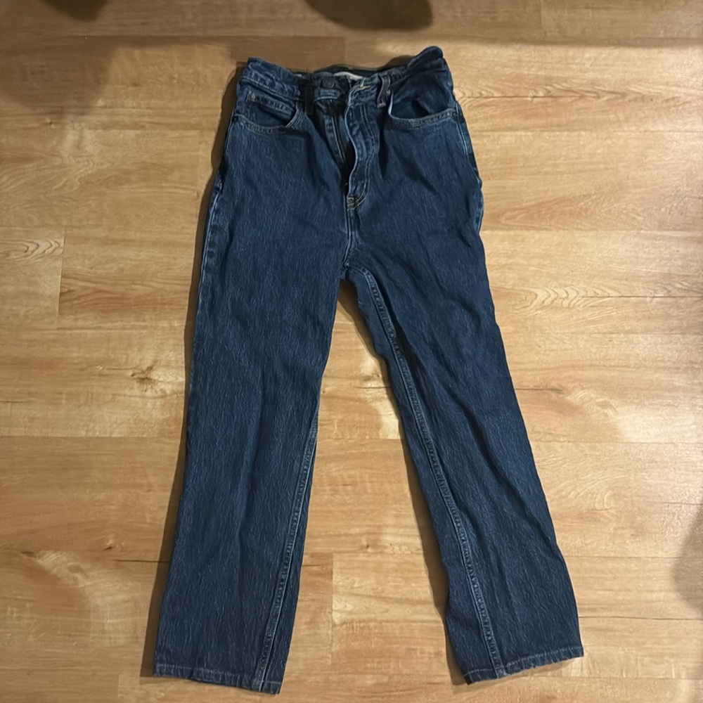 Levi’s high slim straight jeans, size 26